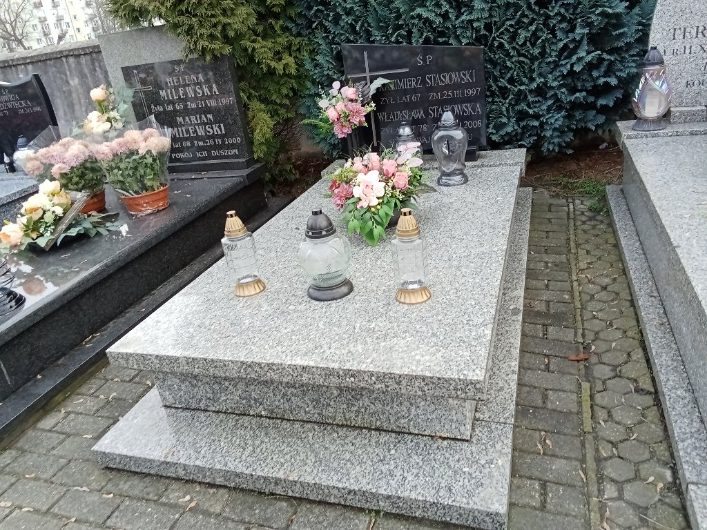 Grób Władysława Stasiowska