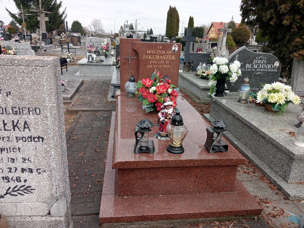 Grób Mieczysław Henryk Jakubaszek