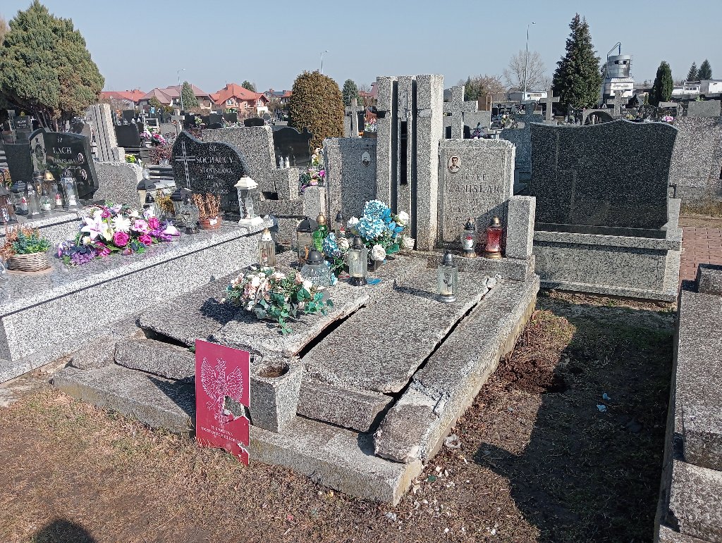 Grób Kazimiera Zawiślak