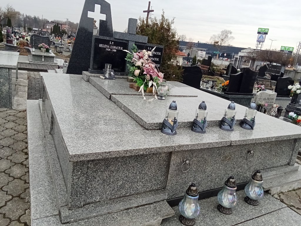 Grób Bronisław Łopaciuk