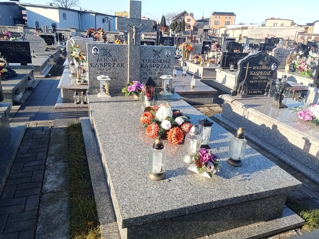 Grób Eugeniusz Kasprzak