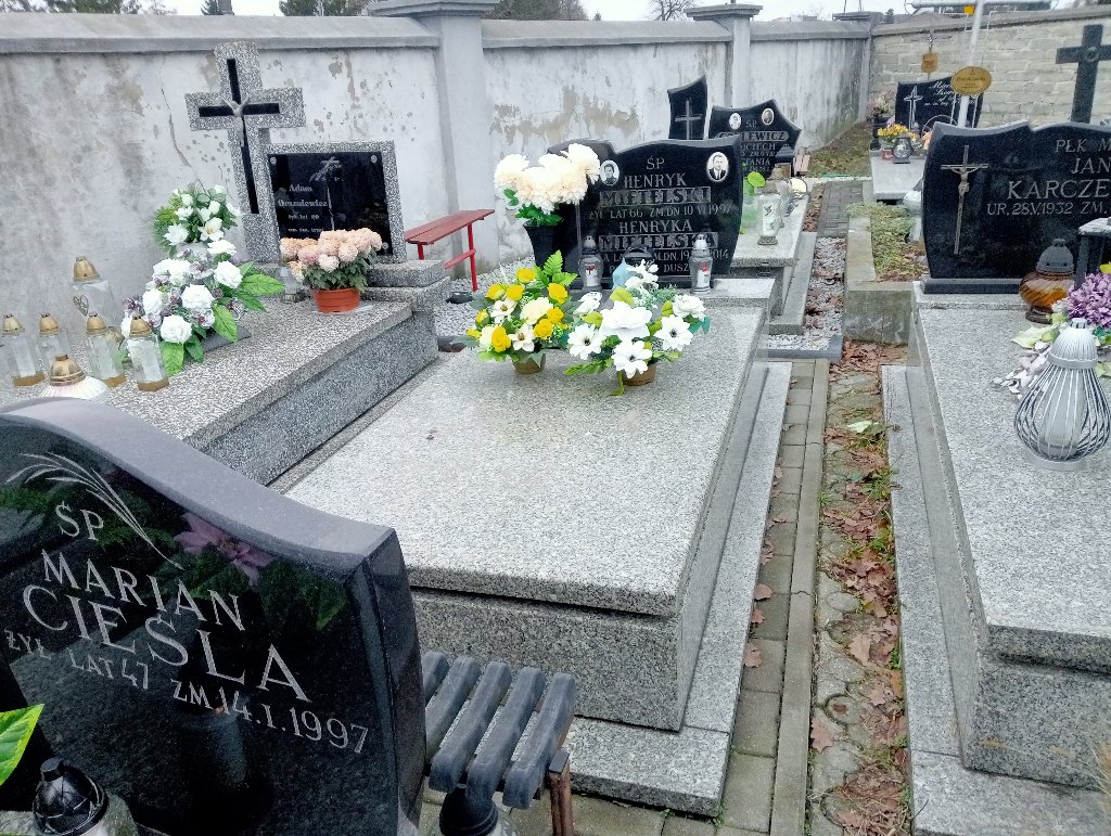 Grób Henryk Mietelski
